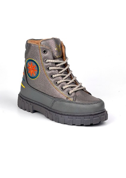 Erkek Çocuk Platin Oranj Içi Kürklü Termo Taban Suya Soğuğa Dayanıklı Günlük Rahat Bot fiyatları