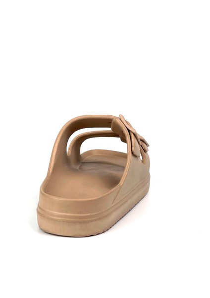 Unisex Vizon Çift Tokalı Kaymaz Taban Ayarlanabilir Hafif Günlük Plaj Terlik indirimleri