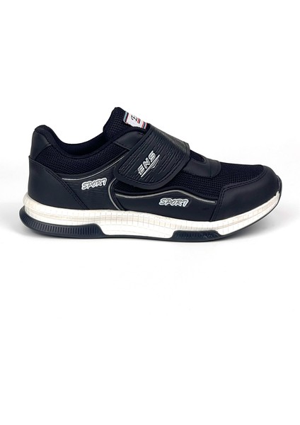 Kadın Siyah Beyaz Bağcıksız Cırtlı Hafif Rahat Günlük Sneaker Spor Ayakkabı fırsatları