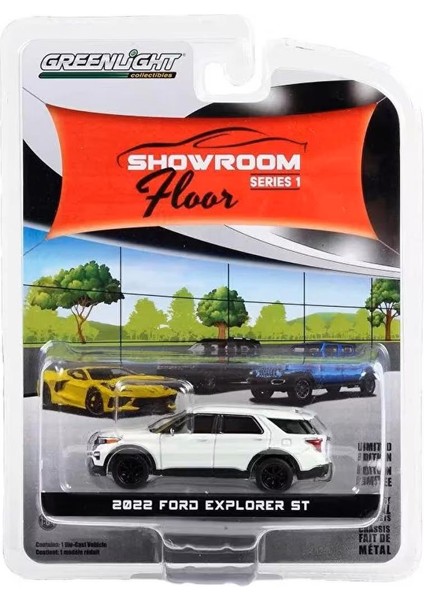 2022 Ford Explorer St - Showroom Serisi 1/64 Model Araba