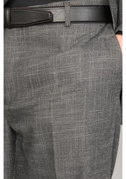 Kagi Gri Erkek Pamuk Polyester Corsıca 4 Drop Klasik Takım fırsatları