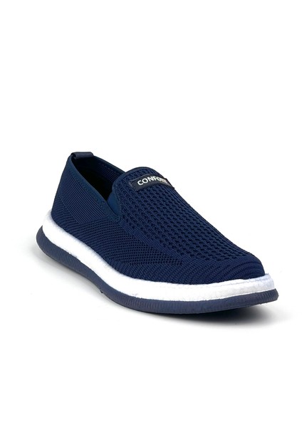 Erkek Lacivert Çok Hafif Triko Bağcıksız Esnek Hafif Günlük Casual Sneaker Spor Ayakkabı modelleri