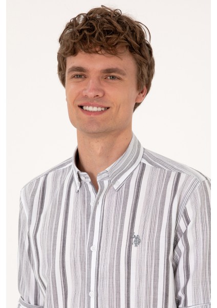 Erkek Antrasit Gömlek Desenli 50306331-VR006 fiyatları