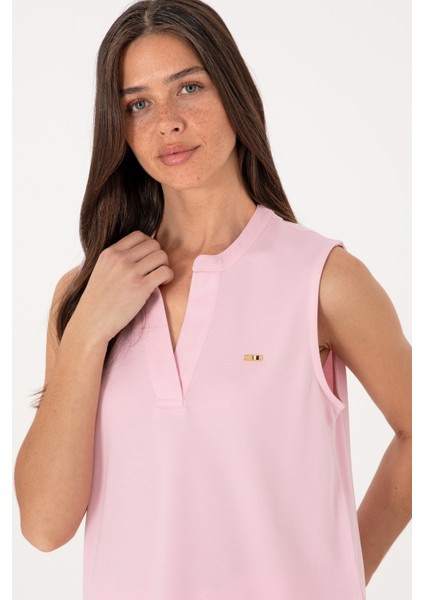 Kadın Açık Pembe Tişört 50306736-VR078 fiyatları