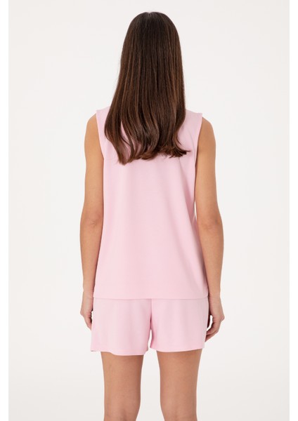 Kadın Açık Pembe Tişört 50306736-VR078 indirimleri