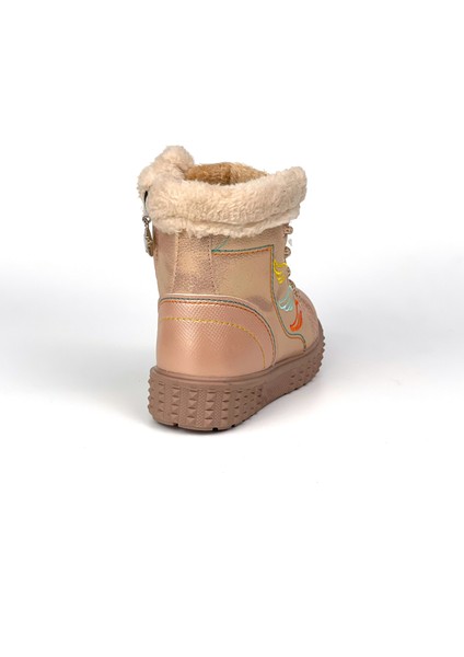 Kız Çocuk Pudra Içi Kürklü Termo Taban Suya Soğuğa Dayanıklı Günlük Rahat Bot fırsatları