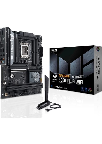 TUF Gaming B860-Plus WIFI DDR5 8666Mhz (OC) M.2 1851p ATX Anakart