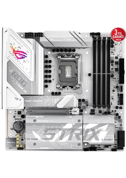 ROG Strix B860-G Gaming WIFI DDR5 9066Mhz (OC) M.2 1851p mATX Anakart