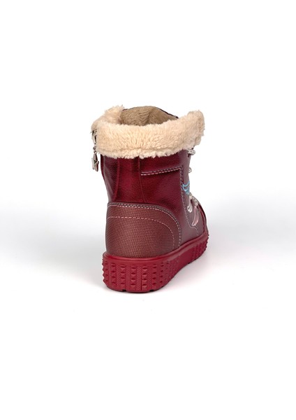 Kız Çocuk Bordo Içi Kürklü Termo Taban Suya Soğuğa Dayanıklı Günlük Rahat Bot modelleri
