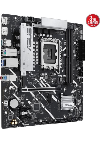 Prime B860M-K DDR5 8800Mhz (OC) M.2 1851p mATX Anakart