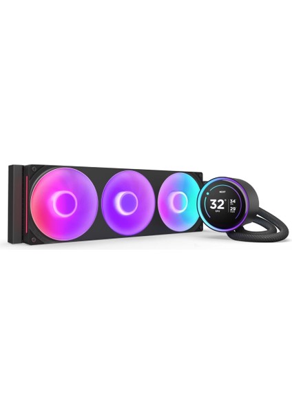 Kraken Elite Rgb IPS LCD RL-KR36E-B2 360 mm Siyah Işlemci Sıvı Soğutucu