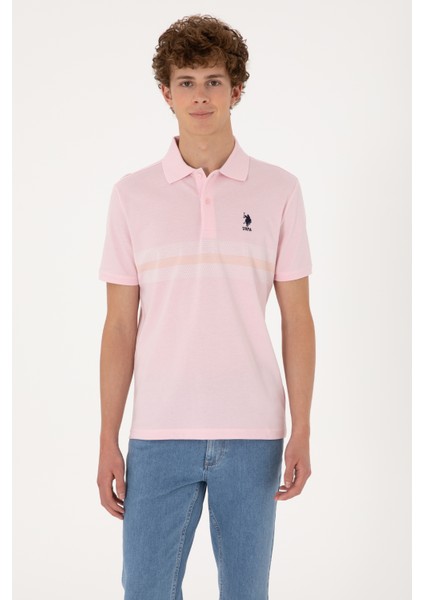 Erkek Açık Pembe Tişört 50306852-VR078