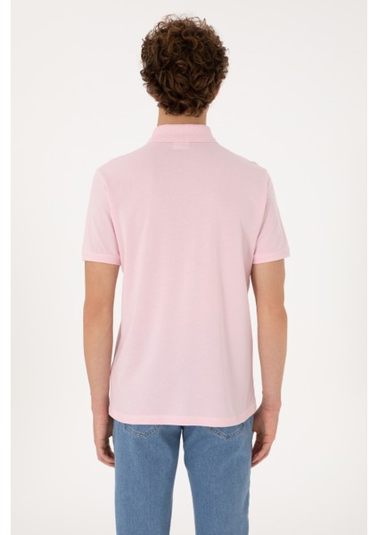 Erkek Açık Pembe Tişört 50306852-VR078 indirimleri