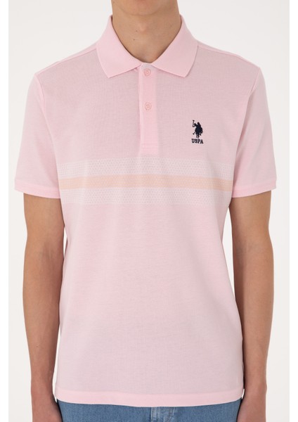 Erkek Açık Pembe Tişört 50306852-VR078