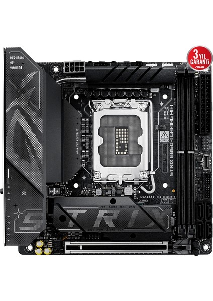 ROG Strix B860-I Gaming WIFI DDR5 9066Mhz (OC) M.2 1851p Mini-ITX Anakart fiyatları