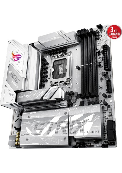 ROG Strix B860-G Gaming WIFI DDR5 9066Mhz (OC) M.2 1851p mATX Anakart