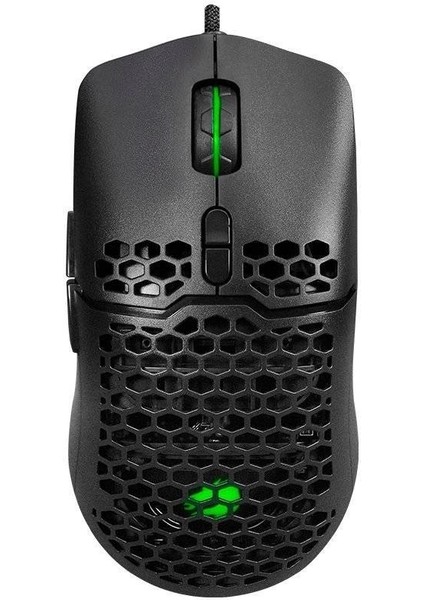 M700 Air Force RGB 10000 DPI Hafif Siyah Gaming Mouse