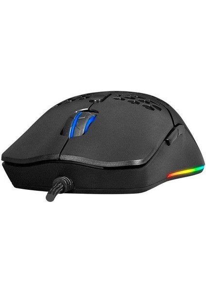 M700 Air Force RGB 10000 DPI Hafif Siyah Gaming Mouse