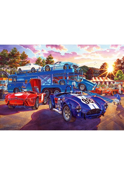 260 Parça xl Puzzle - Araba Yarışı 3330