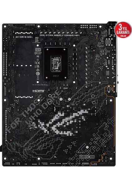 ROG Strix B860-F Gaming WIFI DDR5 9066Mhz (OC) M.2 1851p ATX Anakart