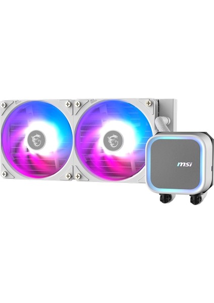 MAG Coreliquid A13 240 White ARGB Intel-AMD Uyumlu Beyaz Sıvı Soğutucu