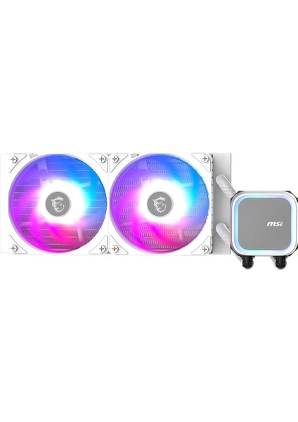 MAG Coreliquid A13 240 White ARGB Intel-AMD Uyumlu Beyaz Sıvı Soğutucu