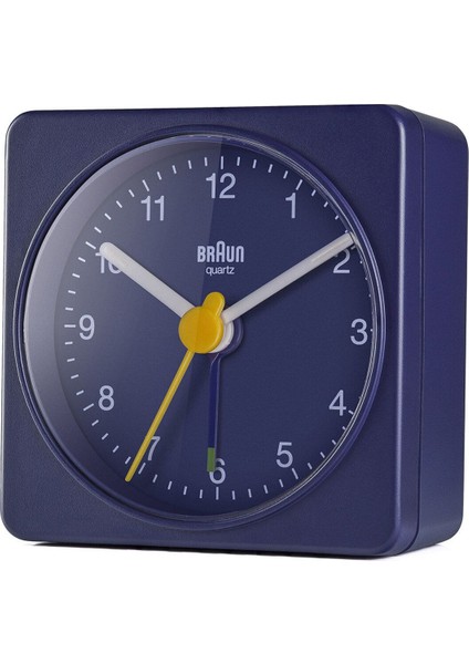 Mavi Klasik Seyahat Analog Masa Saati, Alarmlı, Şık ve Pratik Tasarım fiyatları