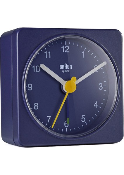 Mavi Klasik Seyahat Analog Masa Saati, Alarmlı, Şık ve Pratik Tasarım modelleri