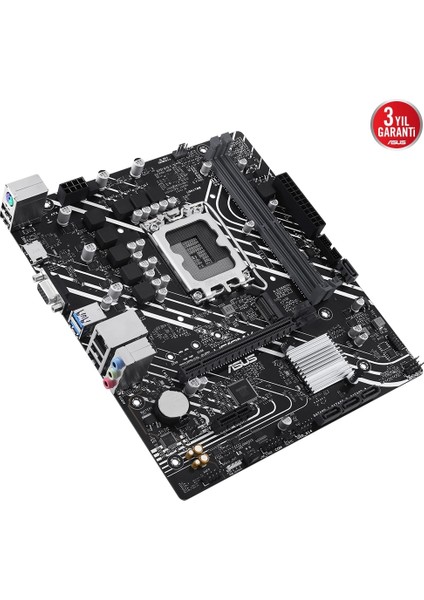Prime H610M-K DDR5 5600MHz (OC) M.2 1700p mATX Anakart