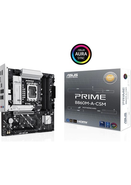 Prime B860M-A-CSM 8666MHz (OC) M.2 LGA1851 mATX Anakart