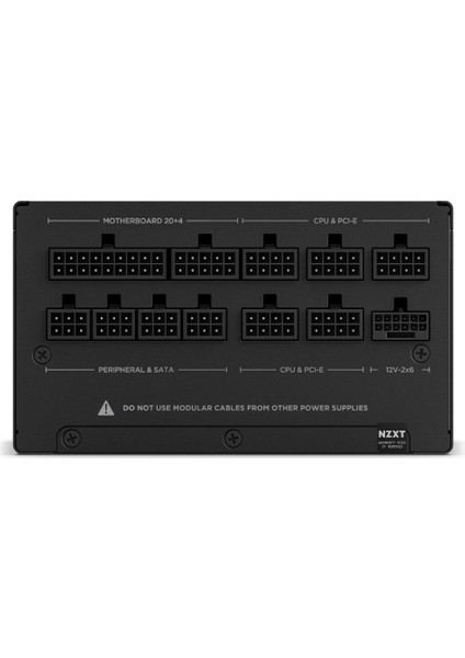 C1200 1200W 80+ Gold ATX 3.1 Tam Modüler Siyah Güç Kaynağı