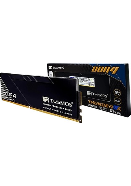 16GB ThunderGX 3200mhz CL16 DDR4 Bellek (TMD416GB3200D16BKGX) modelleri