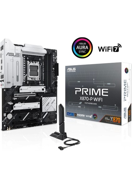 Prime X870-P WIFI 8000mhz(OC) M.2 AM5 ATX Anakart
