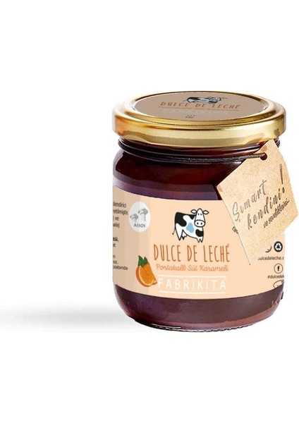 Dulce De Leche Portakallı Süt Karameli 230 gr