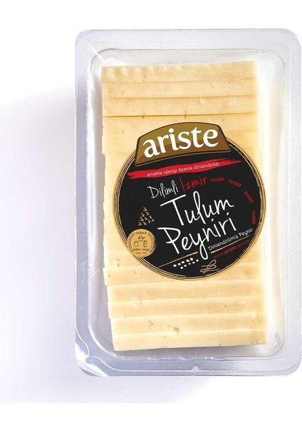 Keyif Serisi – Dilimli İzmir Tulum Peyniri 500 gr – Olgunlaştırılmış, İnek Sütü