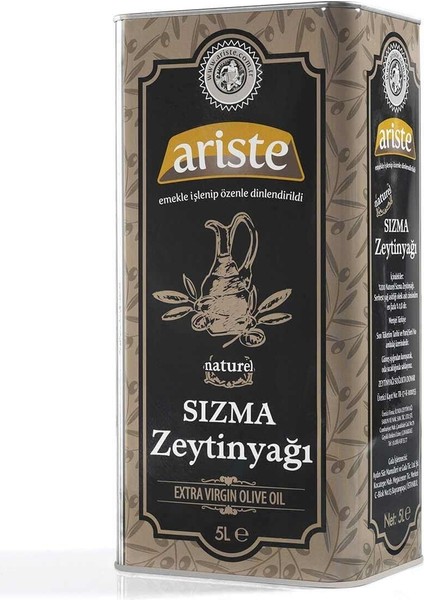 Naturel Sızma Zeytinyağı 5 Lt