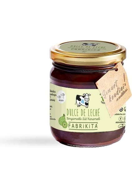 Dulce De Leche Bergamotlu Süt Karameli 230 gr