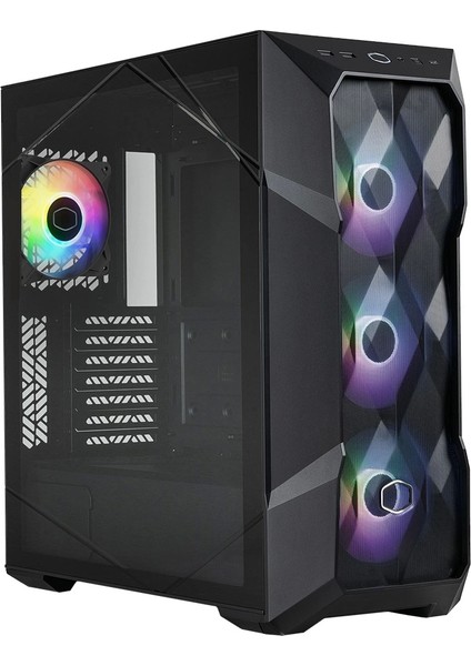 MasterBox TD500 V2 Siyah ARGB USB 3.2 Tempered Glass ATX Mid Tower Kasa