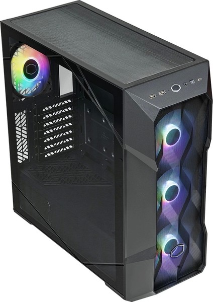 MasterBox TD500 V2 Siyah ARGB USB 3.2 Tempered Glass ATX Mid Tower Kasa