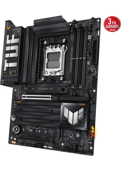 TUF Gaming X870-PLUS WIFI 8000mhz(OC) RGB M.2 AM5 ATX Anakart