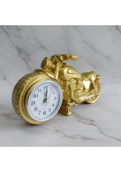 Şık Dekoratif Motosiklet Tasarım Döküm Masa Saati ve Biblo, Ofis ve Ev Için Hediye fiyatları