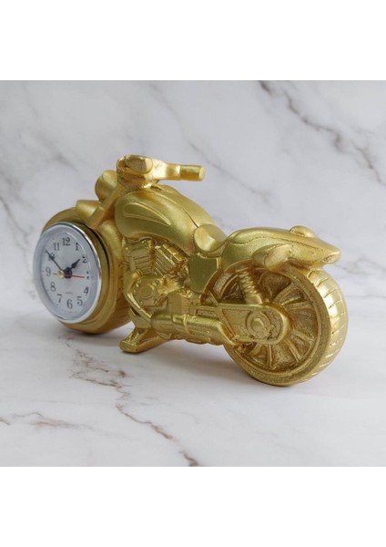Şık Dekoratif Motosiklet Tasarım Döküm Masa Saati ve Biblo, Ofis ve Ev Için Hediye modelleri