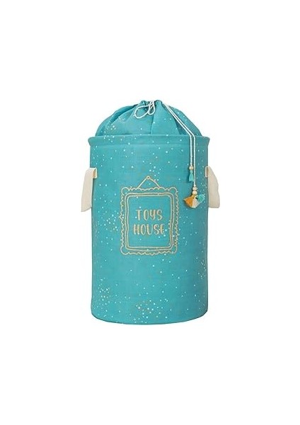 Popi̇ço Baby Yuvarlak Torbalı Sepet (Mavi)