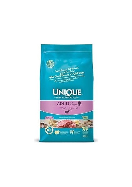 Unique Adult Mini&small With Lamb 3 kg