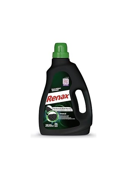 Renax Sıvı Çamaşır Deterjanı Siyahlar 2520 ml