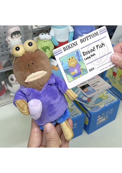 Spongebob Squarepants Çirkin Inek Balık Peluş Bebek Charms (Yurt Dışından)