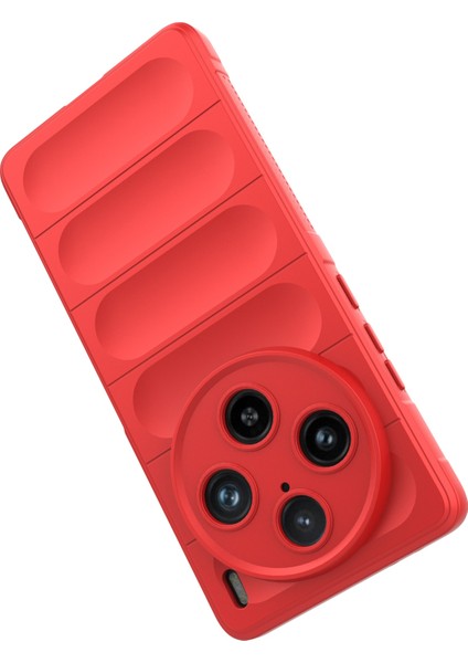 Vivo X100 Pro 5g Kılıf Yumuşak Tpu Arka Kabuk Sağlam Cep Telefonu Koruyucu Kapak-Kırmızı (Yurt Dışından) fırsatları