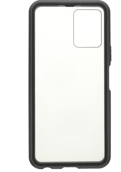 Vivo Y21-SIYAH Için Çift Taraflı Temperli Cam + Metal Çerçeve Hibrit Telefon Kılıfı Manyetik Kapatma ile Tam Koruma Kılıfı (Yurt Dışından) modelleri
