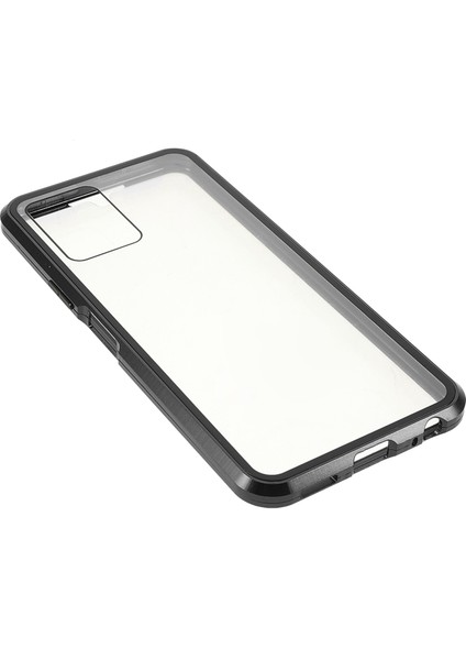 Vivo Y21-SIYAH Için Çift Taraflı Temperli Cam + Metal Çerçeve Hibrit Telefon Kılıfı Manyetik Kapatma ile Tam Koruma Kılıfı (Yurt Dışından) fırsatları
