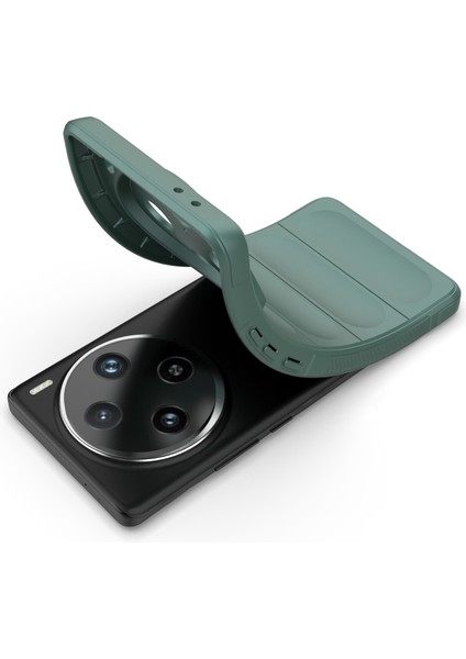 Vivo X100 Pro 5g Kılıf Yumuşak Tpu Arka Kabuk Sağlam Cep Telefonu Koruyucu Kapak-Yeşil (Yurt Dışından) modelleri